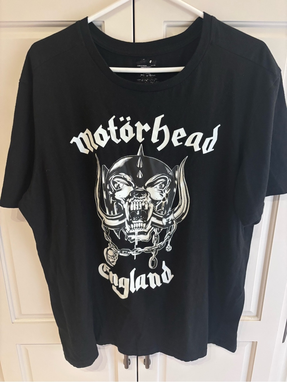 Motörhead England men’s tshirt large